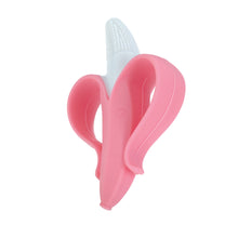 Nuby NanaNubs Banana Massaging Toothbrush for Infants, Pink - Brands For Less USA