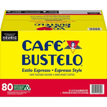 CafŽ Bustelo Coffee Espresso Style K-Cups, Dark Roast (80 Ct.)