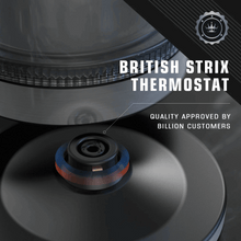 Electric Kettle, 1.7L Glass Boiler Electric Tea Kettle with Blue LED Indicator Light, Silver