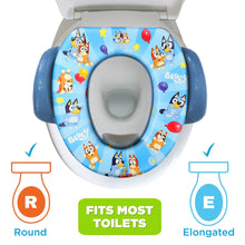 Bluey Soft Potty Training Seat for Toddlers with Hanging Hook, Fits Standard Toilets - Brands For Less USA
