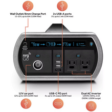 nrgGo 500 Battery Powered Portable Power Station