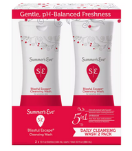 Summers Eve Blissful Escape Feminine Cleansing Wash, 2 pk./15 fl. oz.