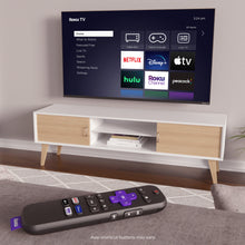 Roku TV Remote Control - Simple Setup & App Shortcuts - Compatible with Roku TV models ONLY - Black
