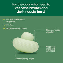 Earth Rated Nibbler Dog Toy, Treat Dispensing Enrichment Toy for Dogs