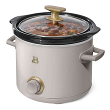 Beautiful 2 Qt Manual Slow Cooker, 2-Pack, Thyme Green + Porcini Taupe by Drew Barrymore