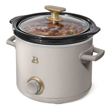 Beautiful 2 Qt Manual Slow Cooker, 2-Pack, Thyme Green + Porcini Taupe by Drew Barrymore