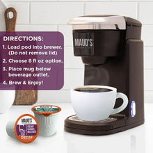 Maud's Flavored Decaf Coffee Pods Variety Pack, 80 ct,14 Assorted Roasts & Flavors, Decaf Medium Roast Coffee in Recyclable Single Serve Pods - 100% Arabica Coffee, Compatible with Keurig K Cups Make - Brands For Less USA