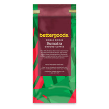 bettergoods Sumatra Single Origin Ground Coffee, Dark Roast, 12 oz - Brands For Less USA