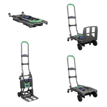 COSCO Folding 2-In-1 Hand Truck, 300 Lb. Capacity, Multi-Position