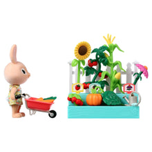 Honey Bee Acres Time to Garden Playset – 16 Piece Miniature Dollhouse Set with Bunny Figure, Wheelbarrow, Vegetables & More&nbsp; – Dolls for Kids Ages 3+ - Brands For Less USA