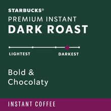 Starbucks Premium Instant Coffee, Dark Roast Coffee, Arabica Beans, 3.17 oz - Brands For Less USA