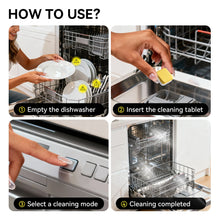Beasy Dishwasher Cleaner Tablets - Powerful Descaler Pods to Remove Hard Water Buildup, Grease & Food Residue - 24 Tablets - Brands For Less USA