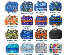 ComfiTime Lunch Bag for Kids – Insulated Lunch Box for Girls and Boys, Cute Reusable Cooler Bag with Zipper Pockets, Bottle Holder, Padded Handles and Shoulder Strap (Blue Camouflage) - Brands For Less USA