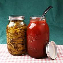 Ball Glass Mason Jar with Lid & Band, Wide Mouth, 32 Ounces, 4 Count