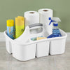 Sterilite Divided Ultra™ Caddy, Easy Carry, Handy Plastic Utility Storage, White