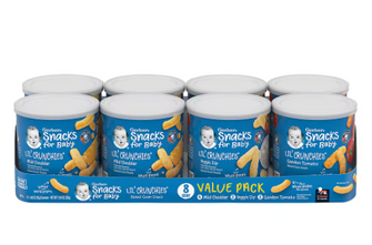 Gerber Baby Snacks Lil Crunchies Variety Pack, 8 pk./1.48 oz.