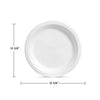 Chinet Classic Dinner Paper Plates, 10.375", 150 ct.