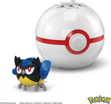 MEGA Pokemon Building Toy Kit Rookidee (15 Pieces) with 1 Action Figure and Ball for Kids