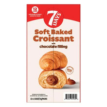 7Days Soft Baked Croissant, Chocolate Filling, 2.65 oz, 12-count - Brands For Less USA