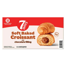 7Days Soft Baked Croissant, Chocolate Filling, 2.65 oz, 12-count - Brands For Less USA