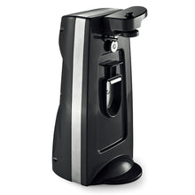 Mainstays Can Opener and Knife Sharpener, Bottle Opener with Removable Cutting Lever Black