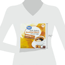 Great Value 100% Arabica Breakfast Blend Medium Roast Ground Coffee Pods, 48 Ct - Brands For Less USA