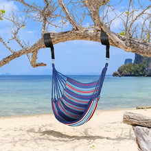 FGY Hammock Chair Swing Portable Canvas Camping Hanging Seat for Outdoor Indoor