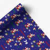 Mah Melanin Santa's List Premium Wrapping Paper, 4 pk.