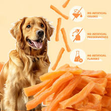 Pawmate Sweet Potato Dog Treats, Promote Digestion Soft Chews for All Dogs, 30 ct Packet