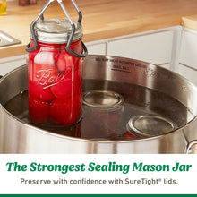 Ball 32 oz Mason Jars, Regular Mouth Quart Canning Jars with Lids and Rings, 12-Pack Large Glass Jars for Home Canning and Fermenting