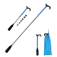 KEKOY Shoe Horn with Long Handle, 14" to 34" Adjustable and Retractable Expander Shoe Stick, Portable Stainless Steel Long Shoehorn for Seniors with Travel Bag - Brands For Less USA