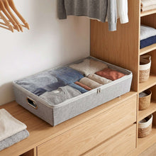 Better Homes & Gardens Under the Bed Rolling Storage Organizer Bin with Zipper for Sorting Shoes and Clothing, Gray