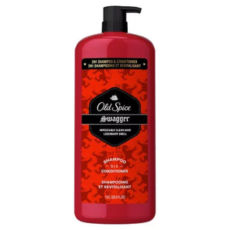 Old Spice Swagger 2-In-1 Shampoo and Conditioner for Men (39.9 Fl. Oz.) - Brands For Less USA