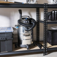 Hart 6 gallon 5 peak HP stainless steel wet/dry vacuum with bonus car cleaning kit, new