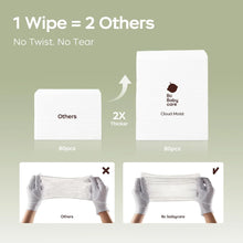 Bc Babycare Sensitive Baby Wipes Unscented, XL Extra Thick,Hypoallergenic,99% Water