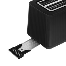 Tostadora Thyme &amp; Table para 2 rebanadas, ranuras extra anchas con bandeja recogemigas extraíble, gris pizarra 