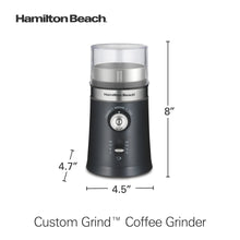 Hamilton Beach Custom Grind Electric Coffee Grinder, 14 Cups