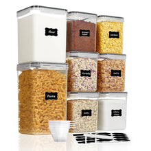 Vtopmart Airtight Storage Canisters for Flour, Sugar, 2 Pcs Large Food Storage Containers, 6.5L /219.79fl oz - Brands For Less USA