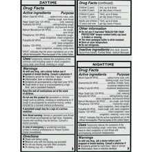 Equate Children’s Dye-Free Homeopathic Daytime & Nighttime Cold & Cough Liquid Combo Pack, 8 fl oz (2×4 fl oz) - Brands For Less USA