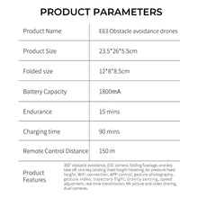 BEEPRINCESS Drone with 4K HD Dual Camera for Adults Kids, RC Quadcopter with 2 Modular 1800mAh Batteries for 30 Mins Long Flight