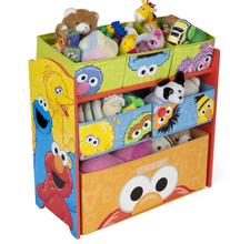 Delta Children Sesame Street 6-Bin Toy Organizer