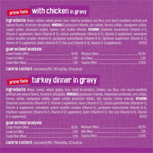Purina Friskies Gravy, Poultry, Meaty Bits and Filets, Wet Cat Food, 5.5 oz Cans, 32 Pack