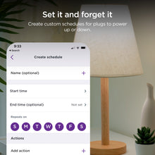 Roku Smart Home Indoor Smart Plug SE with Custom Scheduling, Remote Power, and Voice Control - up to 15 Amps