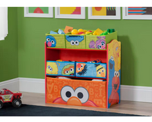 Delta Children Sesame Street 6-Bin Toy Organizer