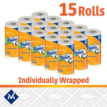 Super Premium 2-Ply Select & Tear Paper Towels (150 Sheets/Roll, 15 Rolls) - Brands For Less USA