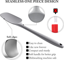 Juego de espátulas de silicona de grado alimenticio para hornear, juego de utensilios de cocina AOKIWO de 5 piezas, resistentes al calor, antiadherentes, aptos para lavavajillas y sin BPA. 