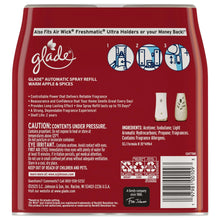 Glade® Automatic Spray Air Freshener Refill, Warm Apple & Spices, 6.2oz., 2 Count - Brands For Less USA