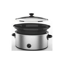 Mainstays 6 Qt Manual Slow Cooker, Stainless Steel
