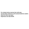 Vibrant Life Medium Undercoat Deshedding Tool with Non-Slip Handle for Dogs