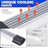84W 10000 Lumen LED Shop Work Light Plug-In Hanging or Flush Mount 5000K Daylight 4 ft. , 1 Pack